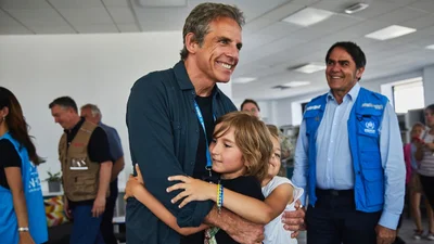 Актор Бен Стіллер відвідав Львів, і ось відео з ним