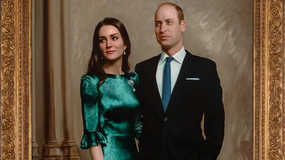 Показали первый общий портрет Кейт Миддлтон и принца Уильяма