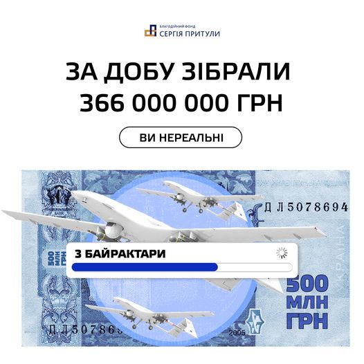 Швидкість, з якою Притула збирає мільйони на байрактари, спричинила хвилю кумедних мемів - 545849 Швидкість, з якою Притула збирає мільйони на байрактари, спричинила хвилю кумедних мемів - фото 545849