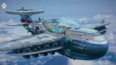 Гігантський "літаючий готель", що ніколи не приземлятиметься - диво, яке сколихнуло мережу