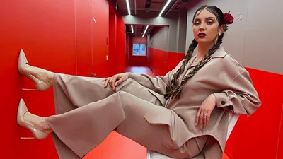 Оля Цыбульская перепела хит Каменских "Красное вино" на украинском