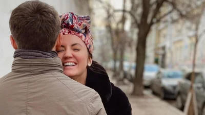 Оля Цибульська показала фото побачення з чоловіком