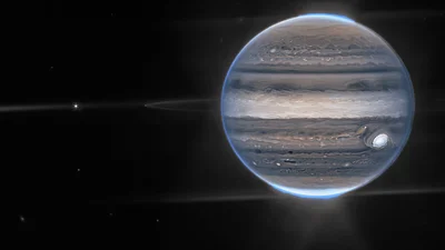 Телескоп NASA розгледів сяйво на полюсах Юпітера