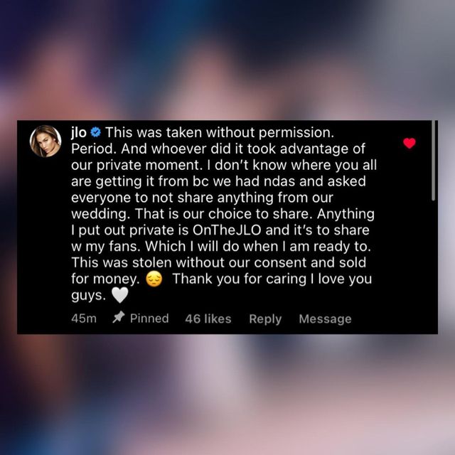 В сеть попало видео, где Джей Ло поет на свадьбе для Бена Аффлека - фото 548124