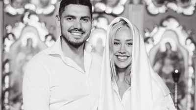 Даша Квиткова и Никита Добрынин обвенчались