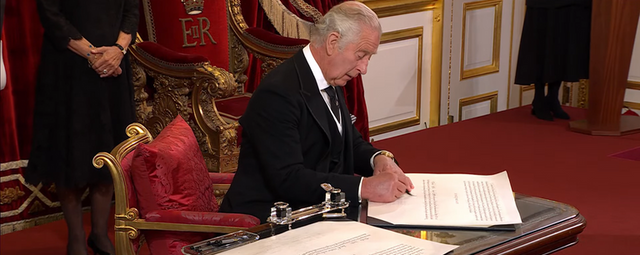Чарльз III официально стал новым королем Великобритании - фото 548650
