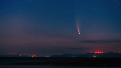 Над Шотландией пролетел метеор, и вот видео с этим зрелищем