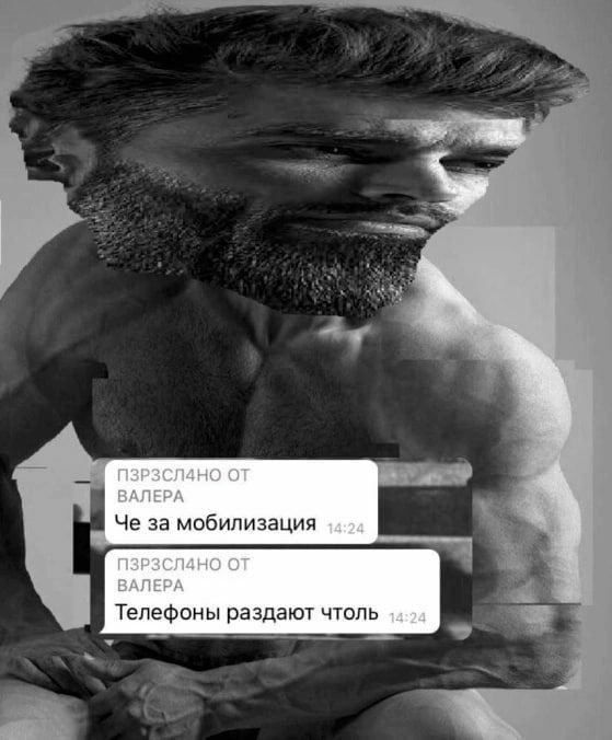Меми про мобілізацію в росії, від якої в рускіх патріотів 'підгорає' - фото 548969