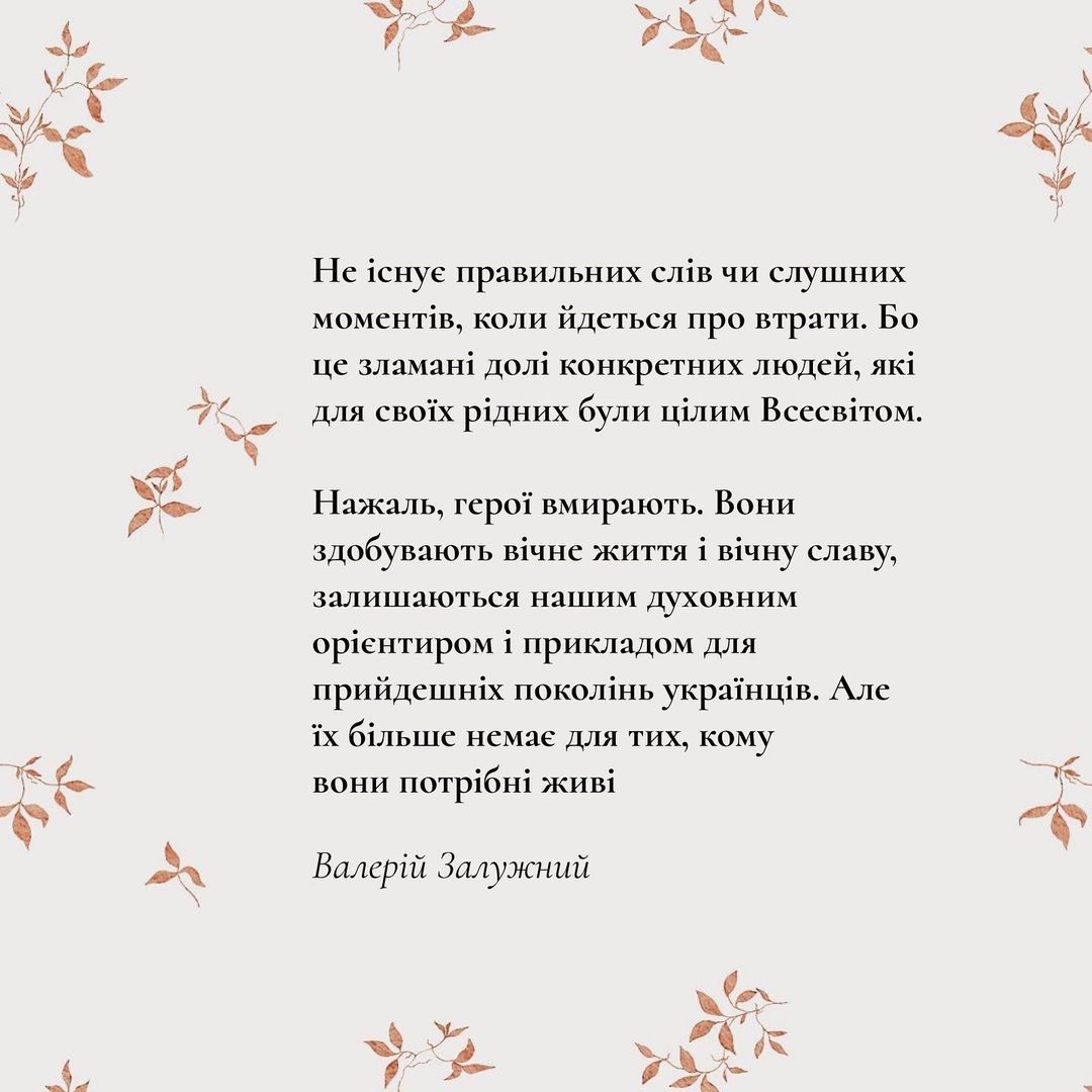 Топовые цитаты Валерия Залужного, согревающие сердце - фото 549131
