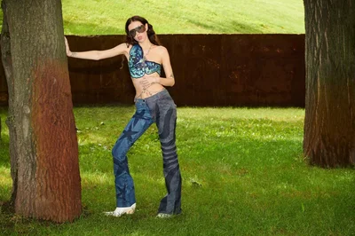 Как нарисованная: Надя Дорофеева снялась в красивом фотосете для Vogue - фото 550174