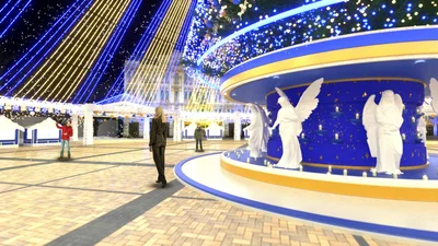 Несокрушимый Киев установит новогоднюю елку, несмотря на войну, и вот какой она может быть - фото 550506