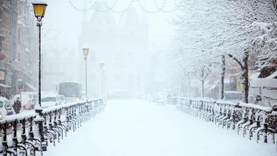 В Украине выпал первый снег – сказочные фото