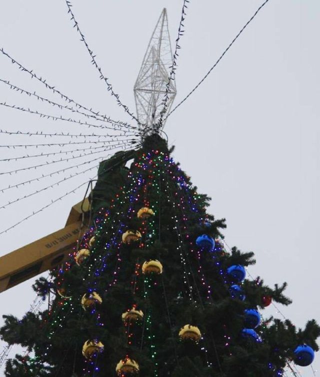 В Керчи, Киеве и Львове: какие в этом году праздничные елки в городах Украины - фото 551712