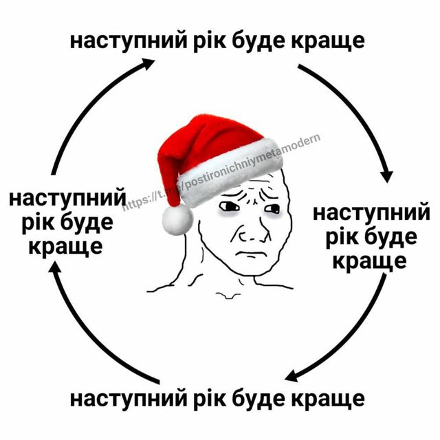 Мемы о конце 2022 года и начале 2023 года в Украине - фото 552256