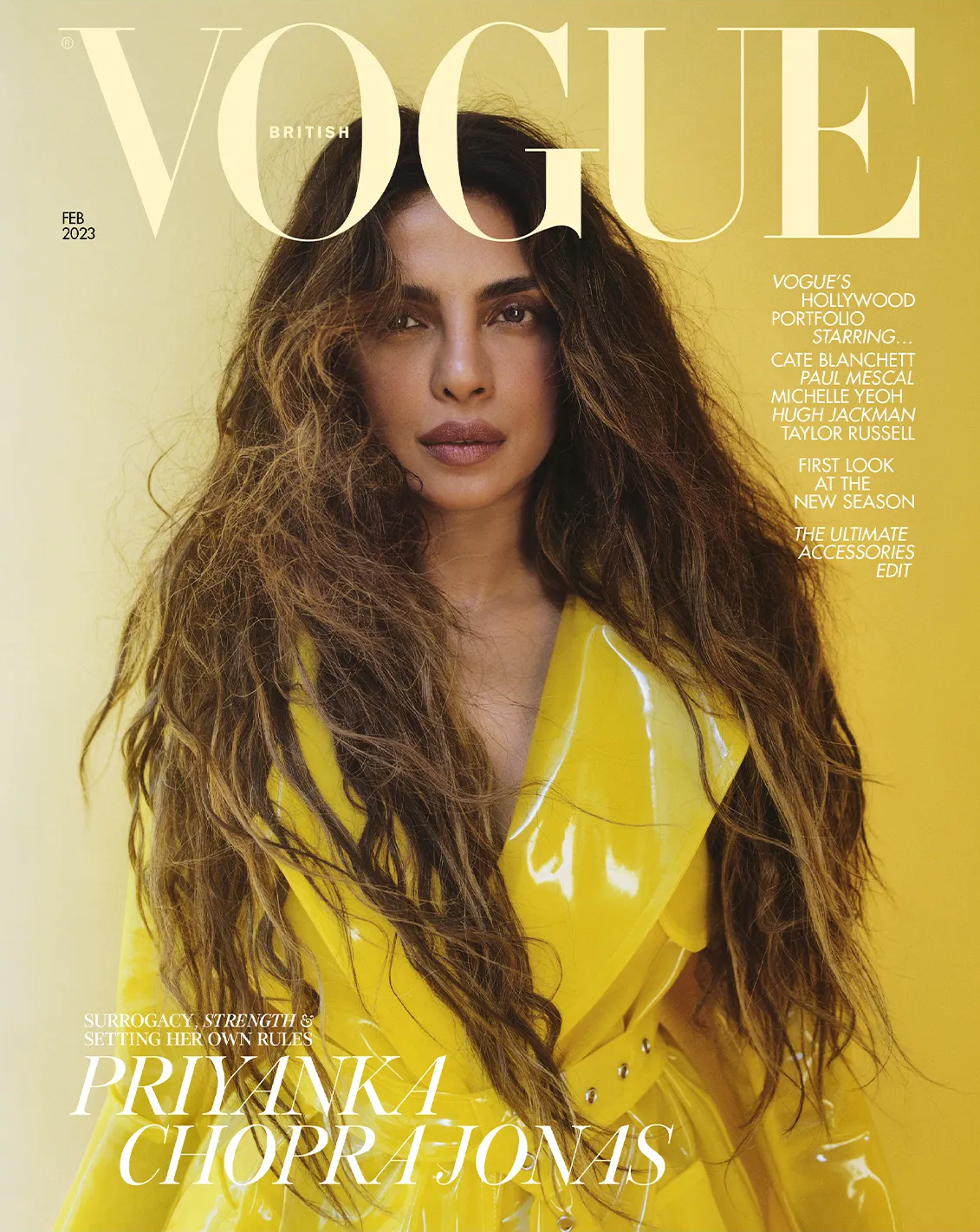 Пріянка Чопра прикрасила обкладинку Vogue з однорічною донькою - фото 552830