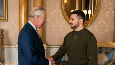 Президент Украины впервые встретился с новым королем Великобритании