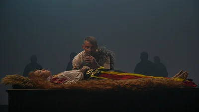 Коля Серга презентовал "Молитву" в стиле "фольклорного киберпанка"