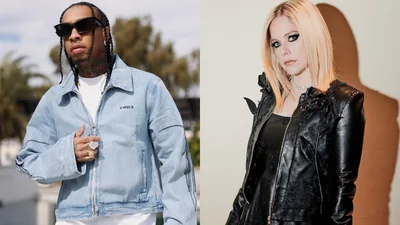 Аврил Лавин и Tyga подтвердили свой роман страстным поцелуем на вечеринке