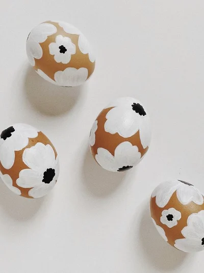 ТОП стильных идей декора пасхальных яиц на Пасху 2023 - фото 555822