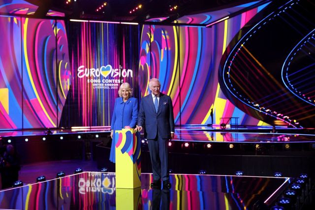 Юлия Санина познакомилась с Чарльзом III во время открытия сцены «Евровидение 2023» - фото 556527