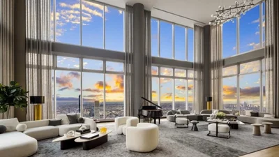 Потрясающий пейзаж и роскошь: внутри самого высокого и дорогого пентхауса в мире