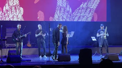 Сергей Жадан и Христина Соловий подогрели слухи о романе ярым выступлением