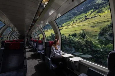 Поездки мечты: запускают поезд с панорамными окнами, поражающий пейзажами - фото 558487