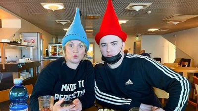 Данилко та Білоконь проїхались в столичному метро та влаштували штурханину