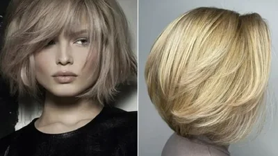 Бабл боб: модная стрижка-2023 для объема волос