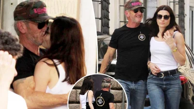 Шона Пенна застукали за поцілунками з українкою в Італії, а згодом - за вечерею у Грузії