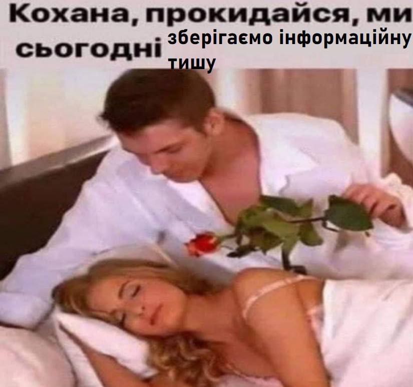 Держи мемы об информационной тишине, чтобы вовремя закрывать ротик нарушителям - фото 560617