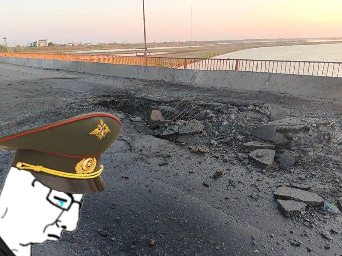 Украинцы смеются над мемами об 'уставшем' Чонгарском мосту - фото 561374