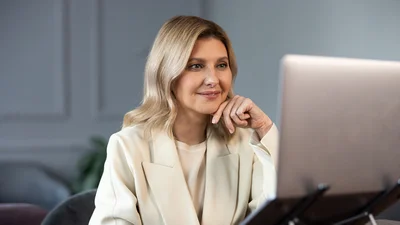 Олена Зеленська прокоментувала свої політичні амбіції