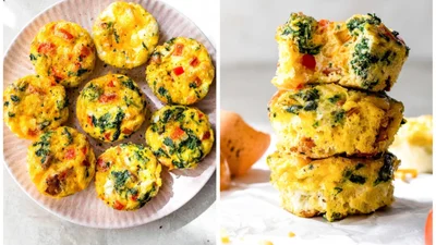 Що приготувати на перекус: пікантні яєчні кекси за 25 хвилин