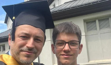 Звездный выпускник: Сергей Притула в свои 42 окончил университет