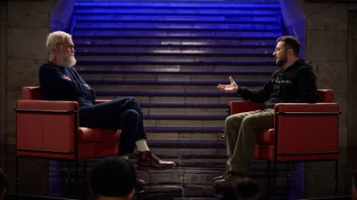 Интервью с Владимиром Зеленским, записанное в киевском метро, номинировали на "Эмми 2023"