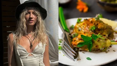 Фаршировані квітки цукіні: сезонний сніданок від Лесі Нікітюк