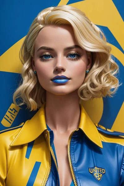 Как бы выглядела Barbie на премьере фильма в Украине: ИИ создал патриотические аутфиты - фото 565484