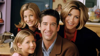 Як би виглядали дочки Рейчел і Роса: ШІ створив дітей улюблених кінопар