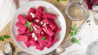 Паста в стиле Барби: как приготовить яркие розовые макароны