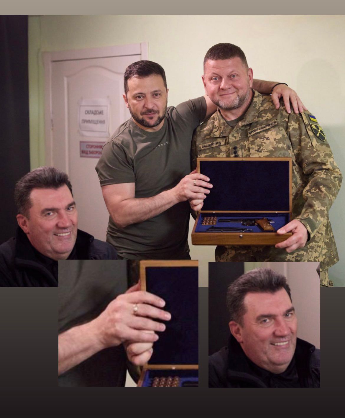 Фото Залужного і Зеленського, в яке 'вліз' Данілов, стало мемом - 566282 Фото Залужного і Зеленського, в яке 'вліз' Данілов, стало мемом - фото 566282