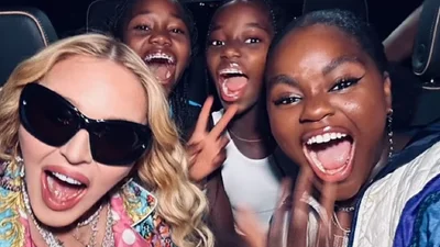 Мадонна з доньками відвідали концерт Бейонсе та потрапили за лаштунки