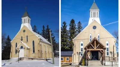 Пара перетворила 135-річну церкву на будинок мрії з трьома спальнями