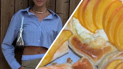 Пиріжки з листкового тіста з персиками: запашний смаколик від Лесі Нікітюк