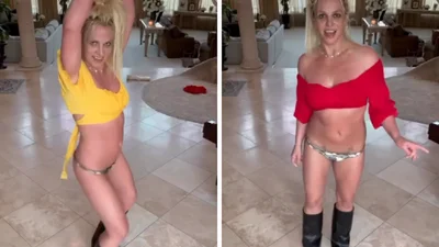 Брітні Спірс знову танцює: красуня запалює в крихітному топі та високих чоботях