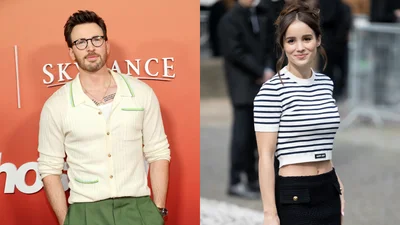 Крис Эванс женился на Альбе Баптисте