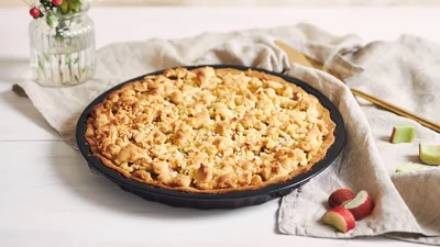 Самый простой яблочный крамбл — печем известный английский пирог