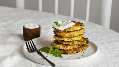 Кабачковые блинчики с сыром — готовим вкуснятину на завтрак и перекус