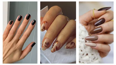 5 осенних нейл-артов — подойдут для любой длины и формы ногтей