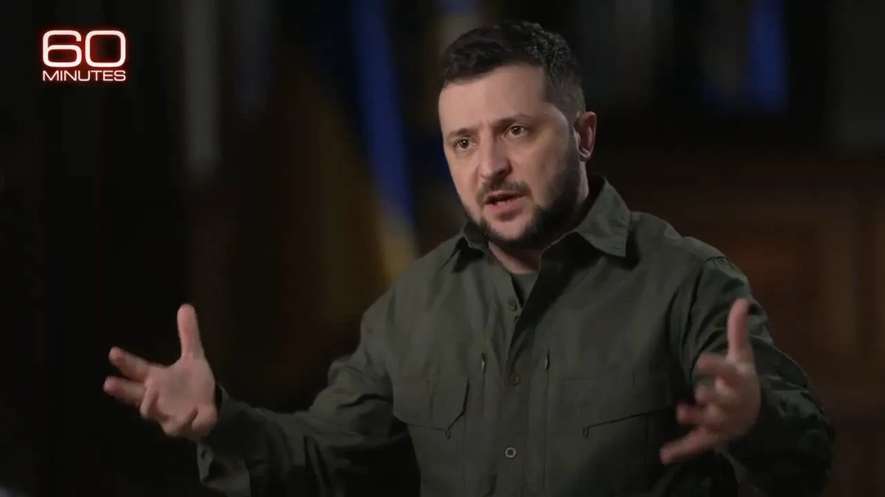 Інтерв'ю Володимира Зеленського для CBS - фото 576591